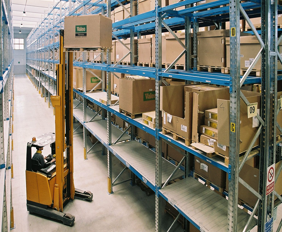 Scaffalatura porta-pallet